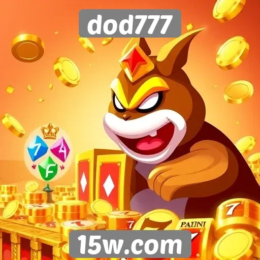 Jogos populares oferecidos no site dod777